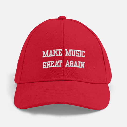 MAKE MUSIC GREAT AGAIN EMBROIDERED CAP
